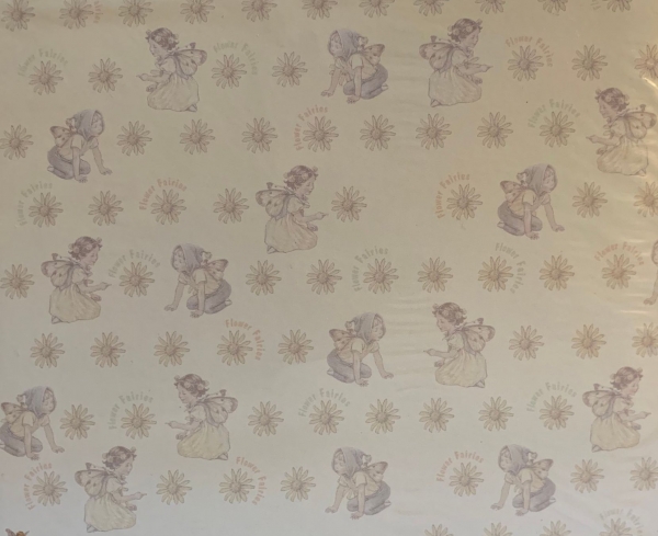 Set Doppelkarten zart mit Elfen (Flower Ferries) bedruckt, inkl. Couverts